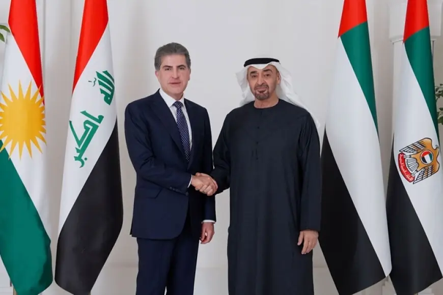Neçirvan Barzani ve Şeyh Muhammed bin Zayed Abu Dabi’de bir araya geldi