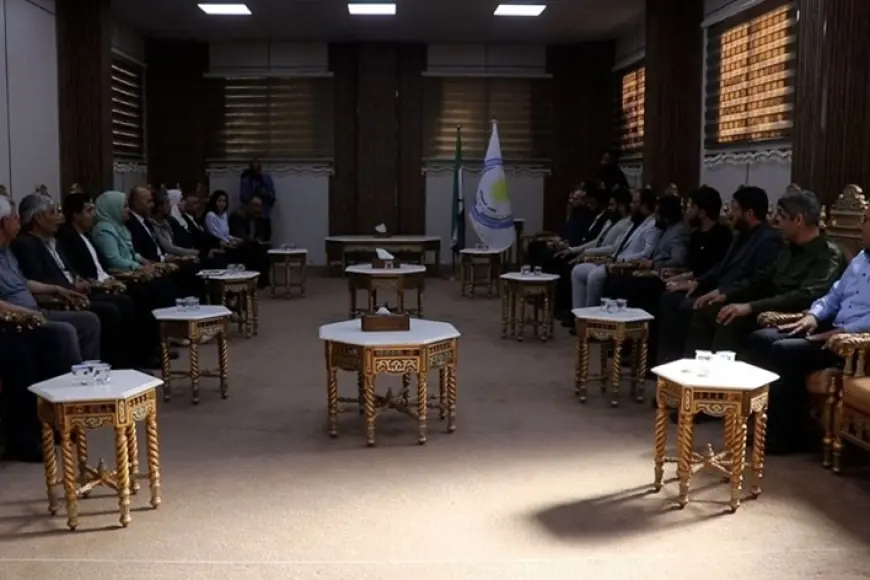 Şam heyetinden Kobani’ye ziyaret