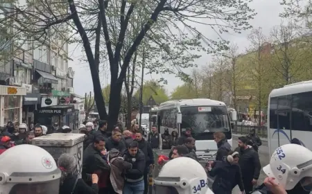 1 Mayıs: Taksim'e yürümek isteyen gruplara polis müdahale etti, çok sayıda gözaltı