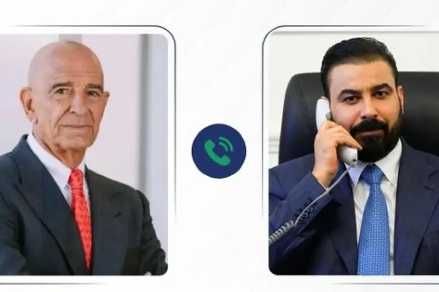 Tom Barrack’tan Ali Zeydi’ye tebrik telefonu