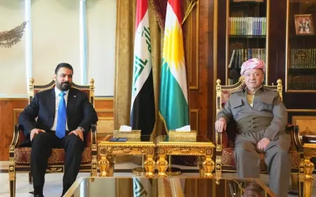 Erbil’de kritik zirve: Başkan Barzani,  Irak Başbakan adayı Zeydi’yi kabul etti