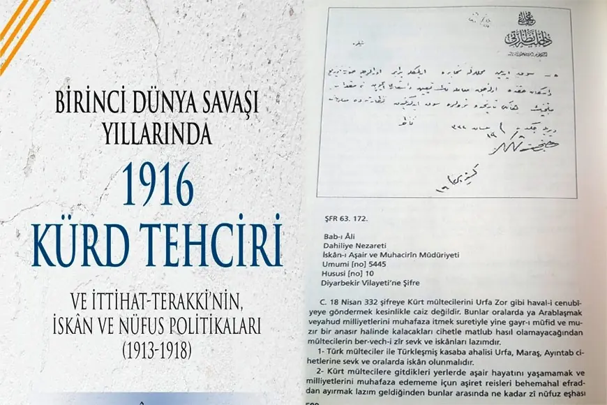 Bugün 2 Mayıs 2026, Büyük Kürd Tehcirine Karar Verilen Günün 110.Yıl Dönümü
