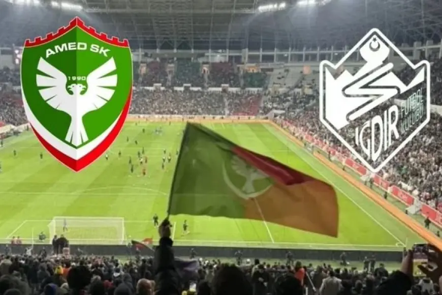 Iğdır FK–Amedspor maçında ilk yarı 2-2