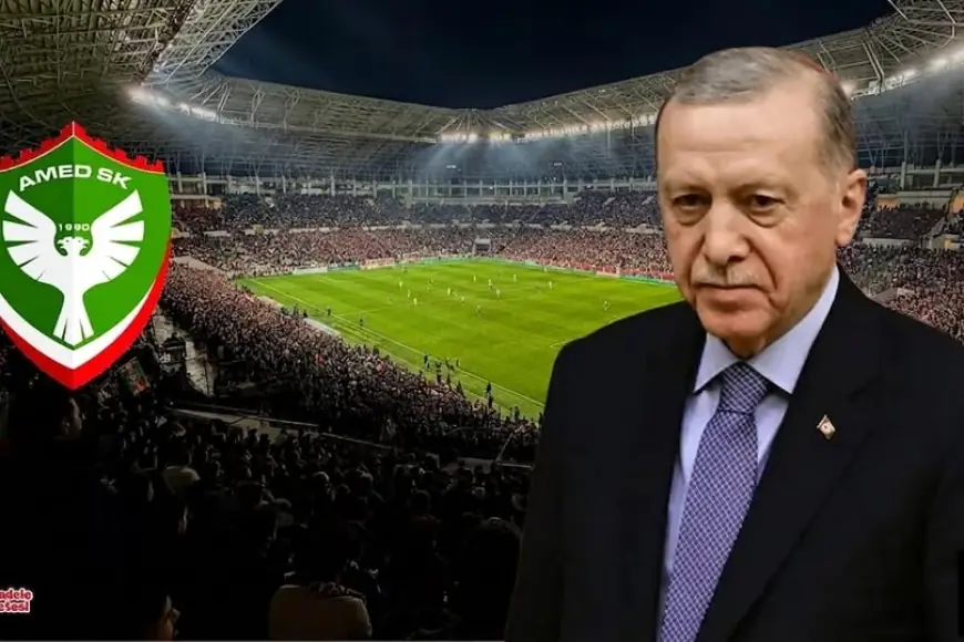 Erdoğan'dan Amedspor'a tebrik