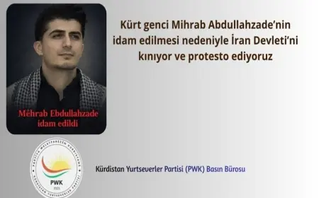 PWK’den İran’a İdam Tepkisi