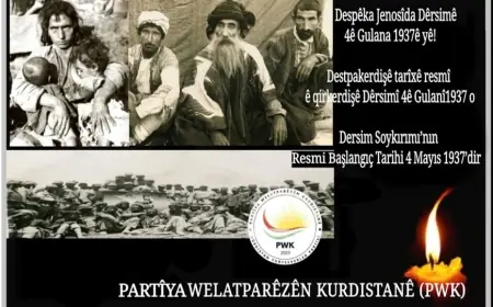 PWK: Dersim Soykırımı’nın Resmi Başlangıç Tarihi 4 Mayıs 1937’dir
