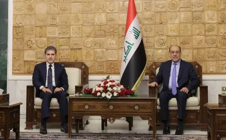 Neçirvan Barzani ve Nuri Maliki’den anayasal çözüm vurgusu