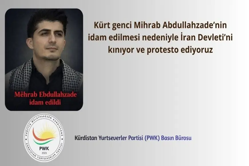 PWK’den İran’a İdam Tepkisi