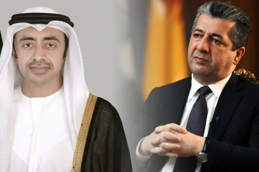 Mesrur Barzani ile BAE Dışişleri Bakanı Görüştü: Saldırılar Kınandı