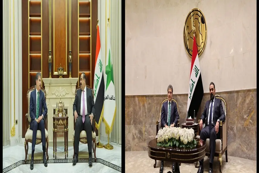 Neçirvan Barzani’den Bağdat’ta diplomasi trafiği: Hükümet için 'ortaklık' ve koordinasyon vurgusu