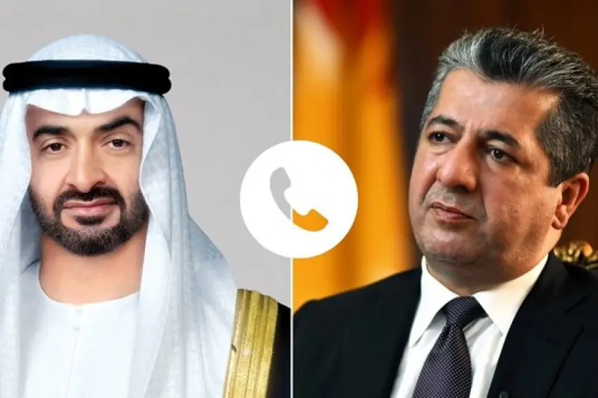 Mesrûr Barzanî û Serokê Îmaratê aştî û aramiya deverê tekez kir