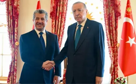 İletişim Başkanlığı'ndan Mesrur Barzani-Erdoğan görüşmesine ilişkin açıklama