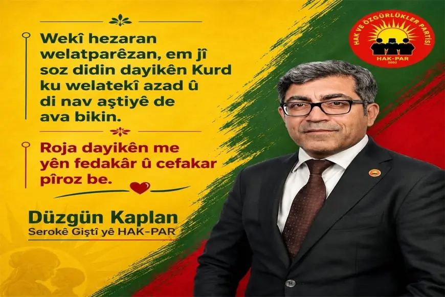 HAK-PAR: 10 Mayıs Anneler Günü kutlu olsun