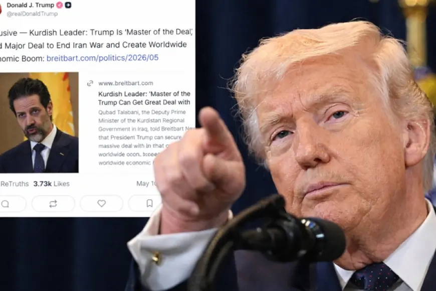 Trump’tan Kubad Talabani paylaşımı