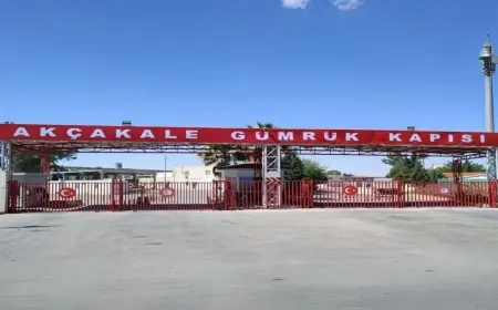 Akçakale Sınır Kapısı 12 yılın ardından sivillere yeniden açıldı