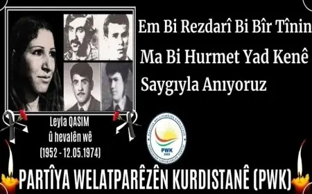 PWK: Leyla Kasım ve tüm Kürdistan şehitleri bizlerden ulusal birliğimizi örmemizi umut ediyorlar