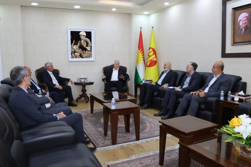 HAK ve Özgürlükler Partisi Heyeti Hewlêr’de KDP’yi Ziyaret Etti