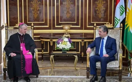 Vatikan Temsilcisi: Kürdistan Bölgesi Papa İçin Özel Bir Öneme Sahip