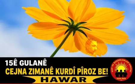 HAK-PAR: Kürt Dili Bayramı Kutlu Olsun
