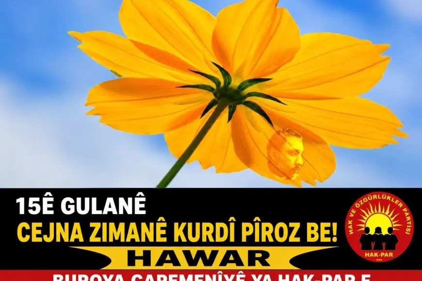 HAK-PAR: Kürt Dili Bayramı Kutlu Olsun