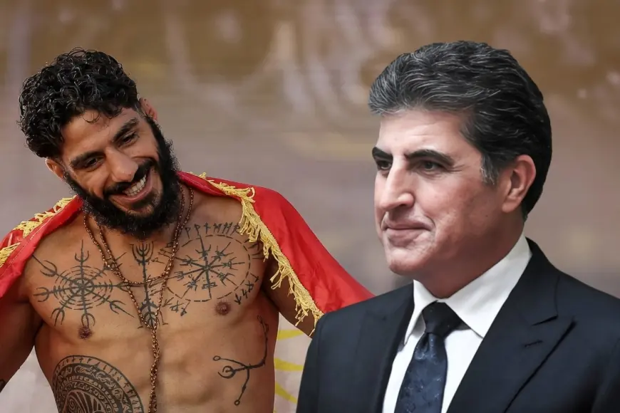 Neçirvan Barzani’den Kürt MMA Sporcusu Namo Fazel’e Tebrik