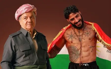 Başkan Barzani'den Namo Fazıl'a tebrik: Kürdistan'ın gurur kaynağı