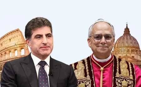 Neçirvan Barzani Vatikan'da