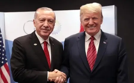 Erdoğan, ABD Başkanı Trump ile görüştü