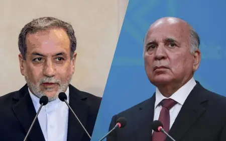 Fuad Hüseyin ile Arakçi görüştü: Savaşın sona ermesini umut ediyorum