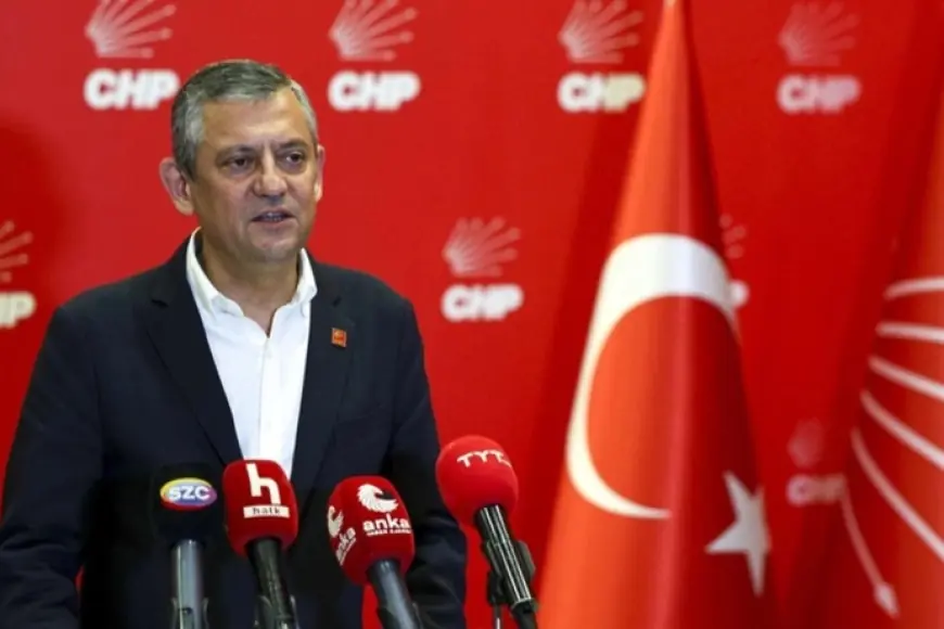 CHP Genel Merkezi'ne polis müdahalesi: Özgür Özel'den açıklama