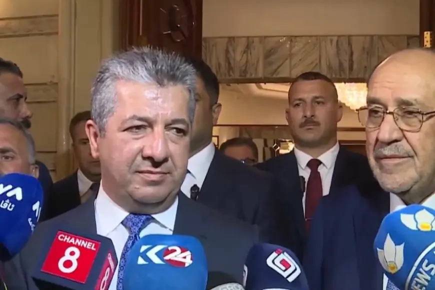 'Mesrur Barzani ile Nuri el-Maliki Bağdat’ta bir araya geldi.'