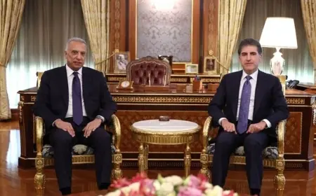 Neçirvan Barzani Mustafa Kazımi ile görüştü