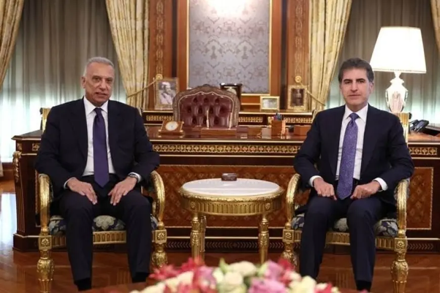 Neçirvan Barzani Mustafa Kazımi ile görüştü