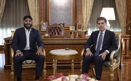 Nêçîrvan Barzanî û Namo Fazil civiyan