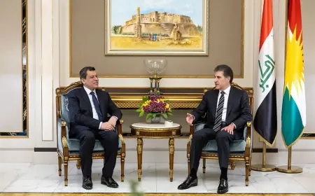 Neçirvan Barzani ile Mazlum Abdi bir araya geldi