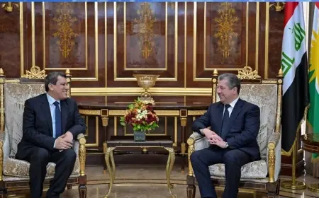 Mesrur Barzani Mazlum Abdi ile bir araya geldi
