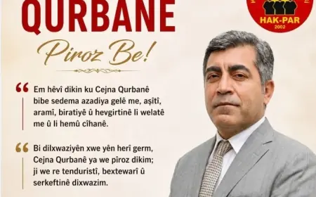 Ki HAK-PAR'ê peyama Cejna Qurbanê