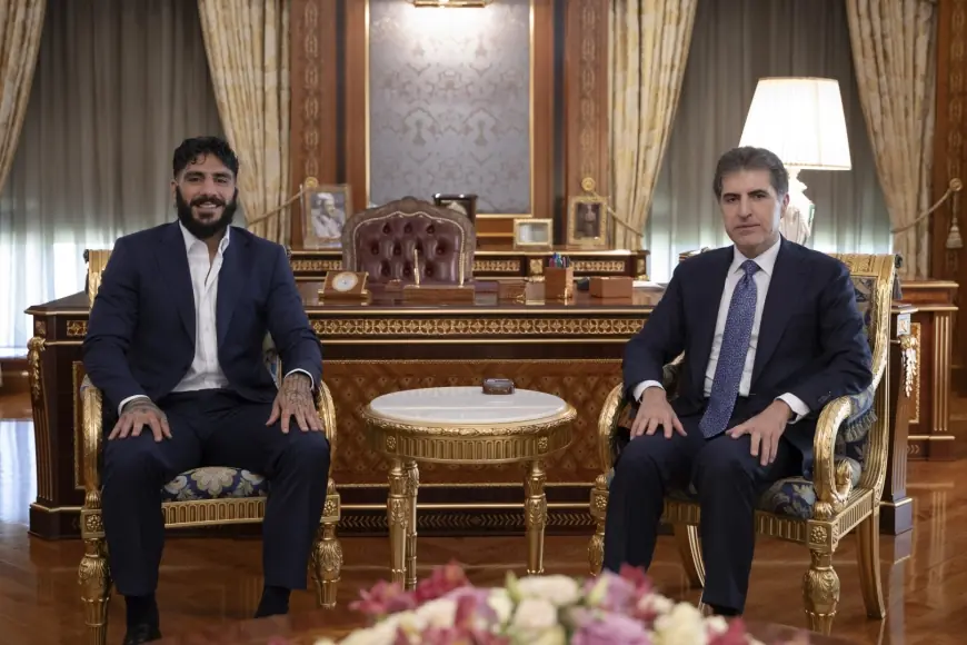Nêçîrvan Barzanî û Namo Fazil civiyan
