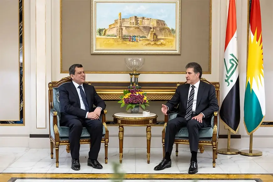 Neçirvan Barzani ile Mazlum Abdi bir araya geldi