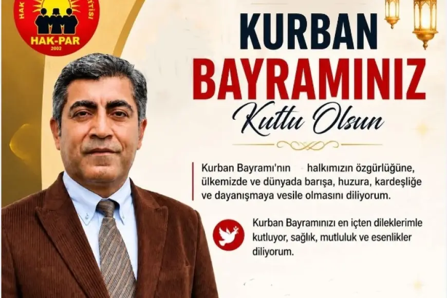 HAK-PAR'dan bayram mesajı