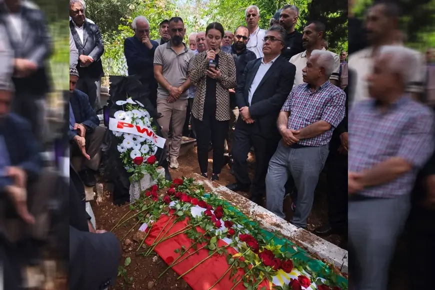 Axaftina keça Eyup Alacabey, Nûjîn xanê, ya li ser gora bavê xwe