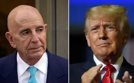 Trump Tom Barrack wekî nûnerê xwe yê taybet bo Iraq û Sûriyeyê destnîşan kir