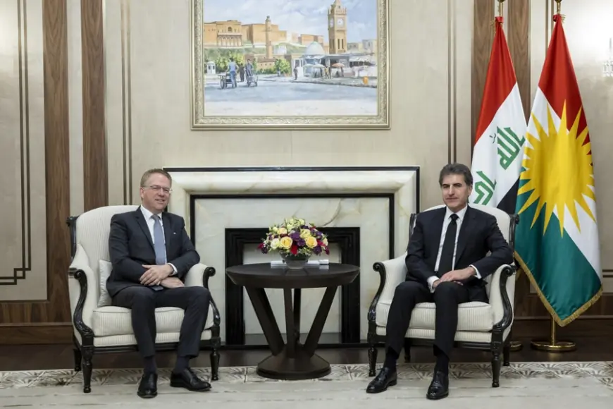 Neçirvan Barzani ve Fransız Temsilci Bölgesel Gelişmeleri Görüştü