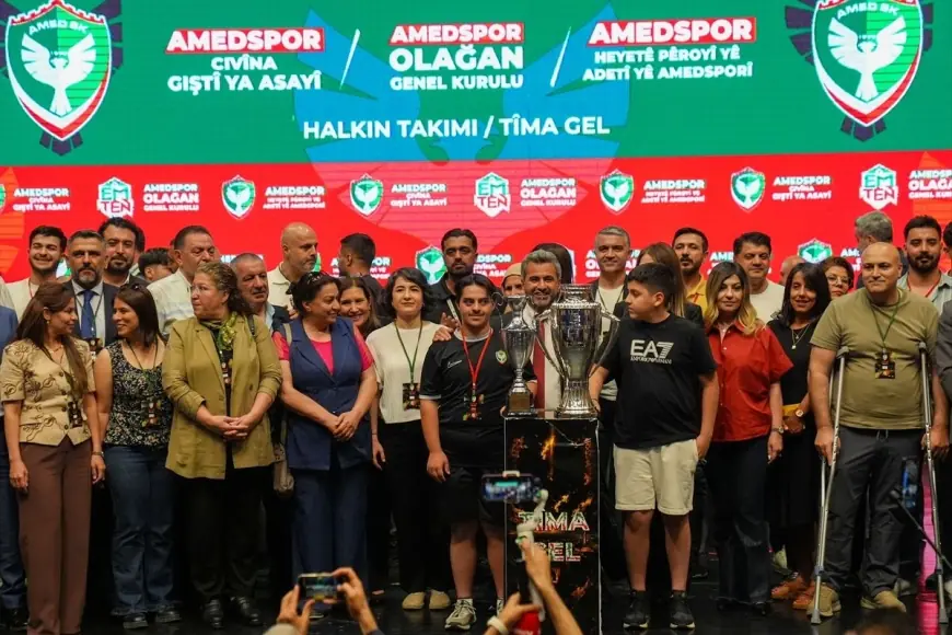 Amedspor'da Nahit Eren yeniden başkanlığa seçildi