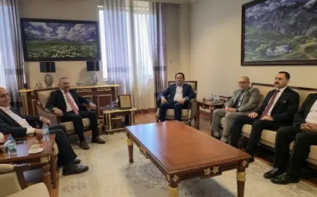 Şandeyeke ENKSyê bi Hemîd Derbendî re civiya