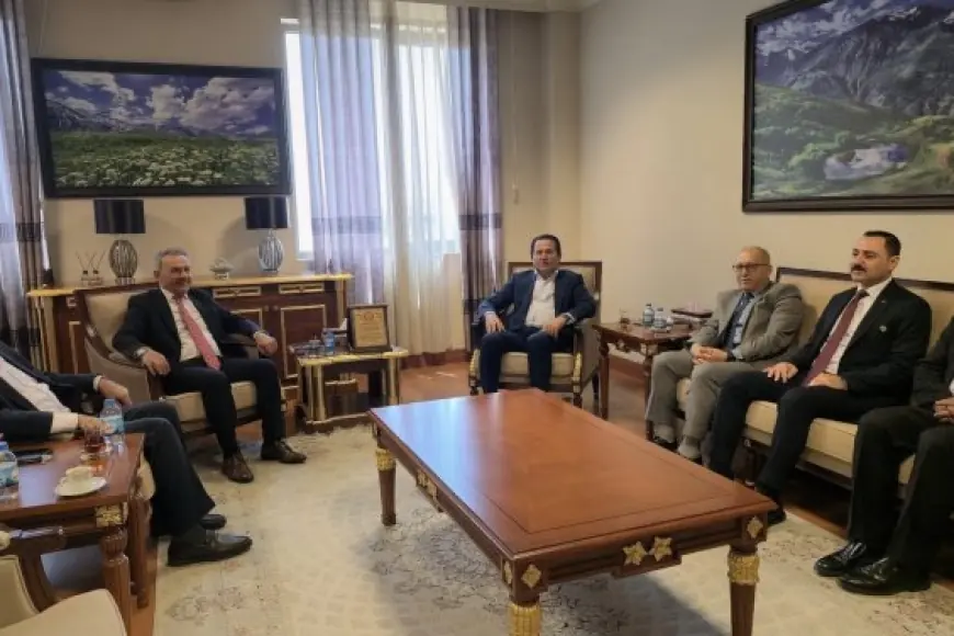 Şandeyeke ENKSyê bi Hemîd Derbendî re civiya