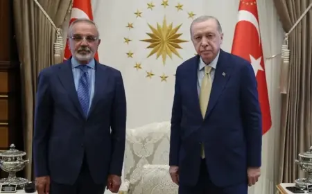 DEM Parti Milletvekili Sırrı Sakık Erdoğan ile görüştü