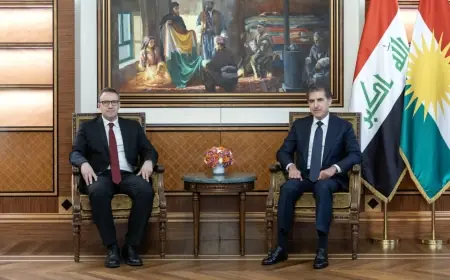 Neçirvan Barzani ve Türkiye Büyükelçisi ekonomik ilişkileri görüştü