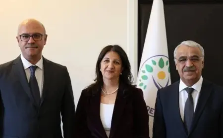 DEM Parti İmralı Heyeti AK Parti ile görüştü