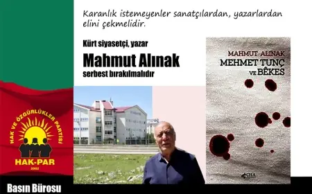 HAK-PAR: Kürt siyasetçi, yazar Mahmut Alınak serbest bırakılmalı